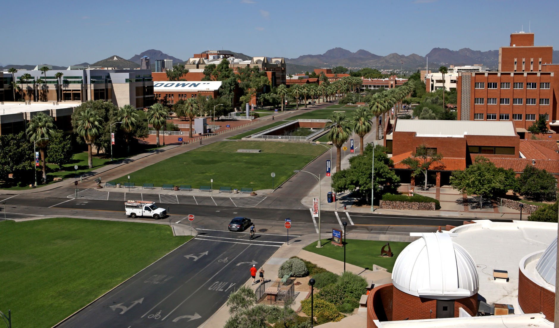 University of Arizona campus, 2016